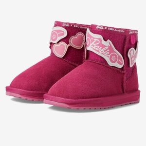 Emu Australia Kids Wallaby Mini Play Pink Barbie size 1